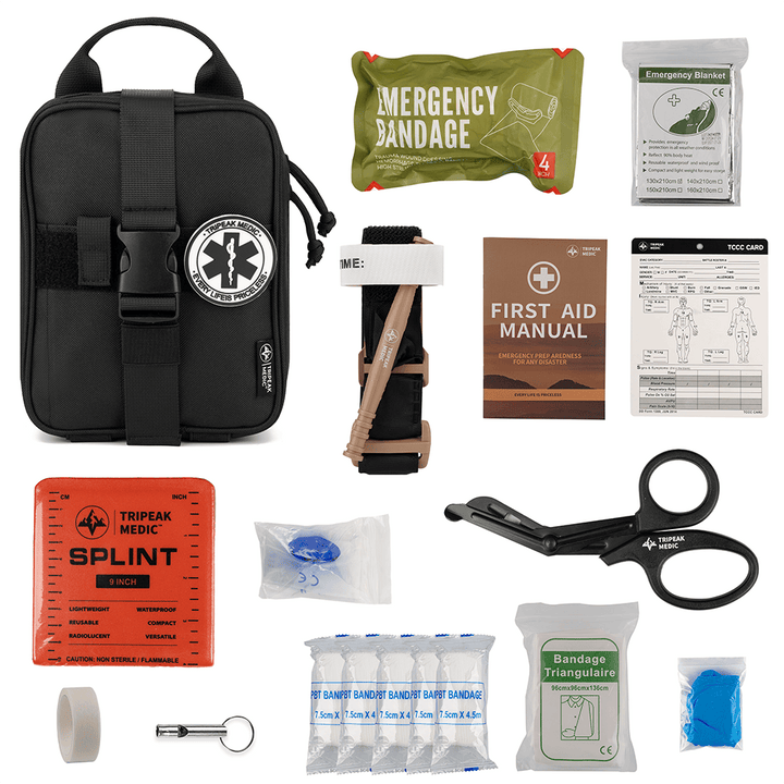 Tactical IFAK First Aid Survival Kit - FlareSyn