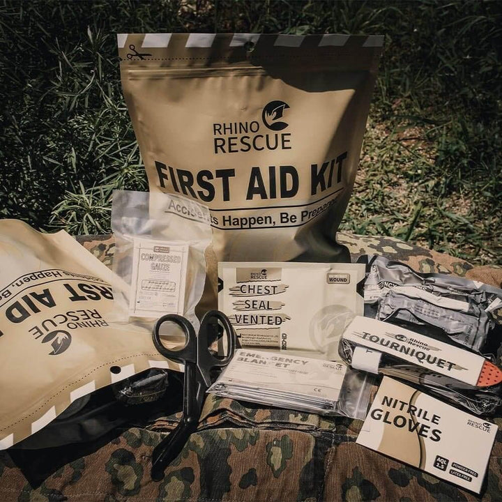 Tactical Trauma Kit(A) - Refill IFAK for Emergency Bleeding Control - FlareSyn