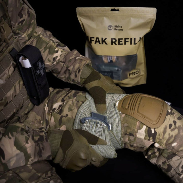 Tactical Trauma Kit(C) - Refill IFAK With Tactical Tourniquet - FlareSyn