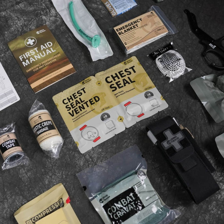Tactical Trauma Kit(C) - Refill IFAK With Tactical Tourniquet - FlareSyn