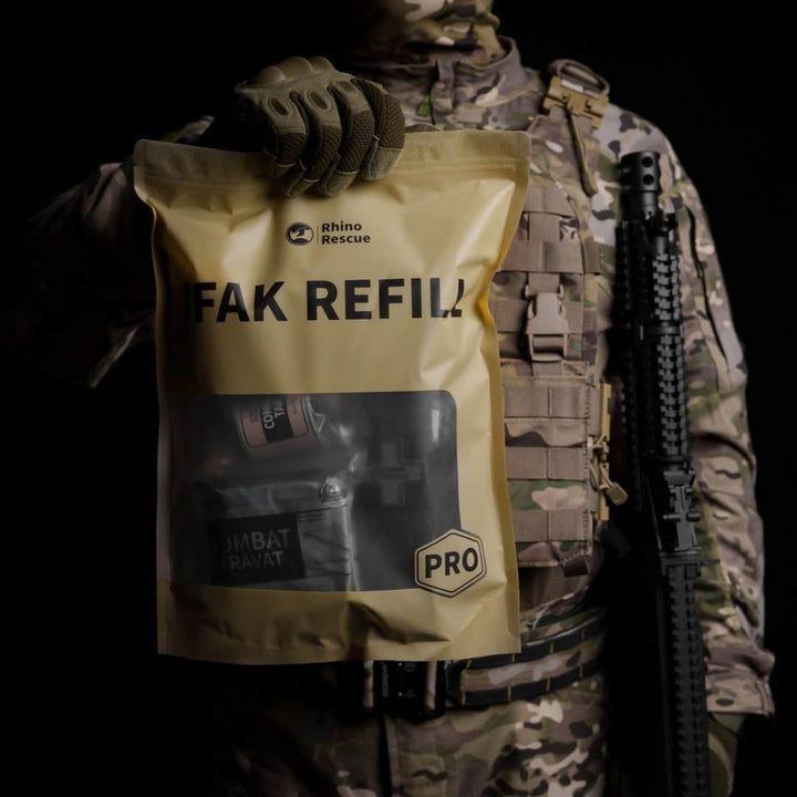 Tactical Trauma Kit(C) - Refill IFAK With Tactical Tourniquet - FlareSyn